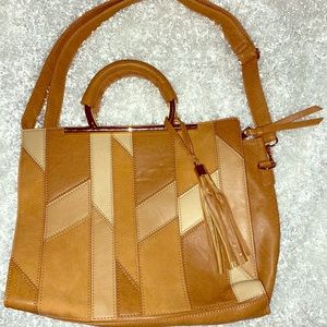 Multi brown purse